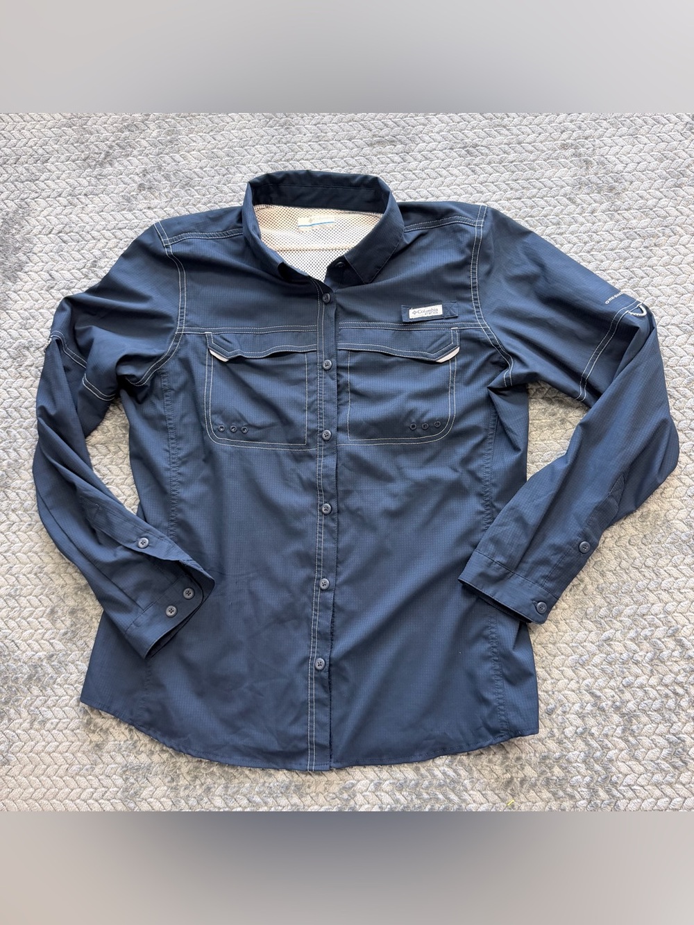 Columbia PFG Women's Tamiami II Long Sleeve Fishing Shirt Size Large
